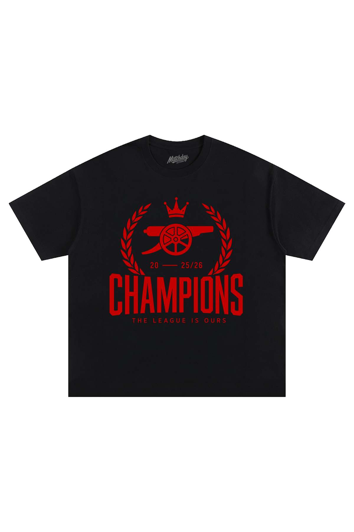 The League Is Ours Champions T-Shirt - Black