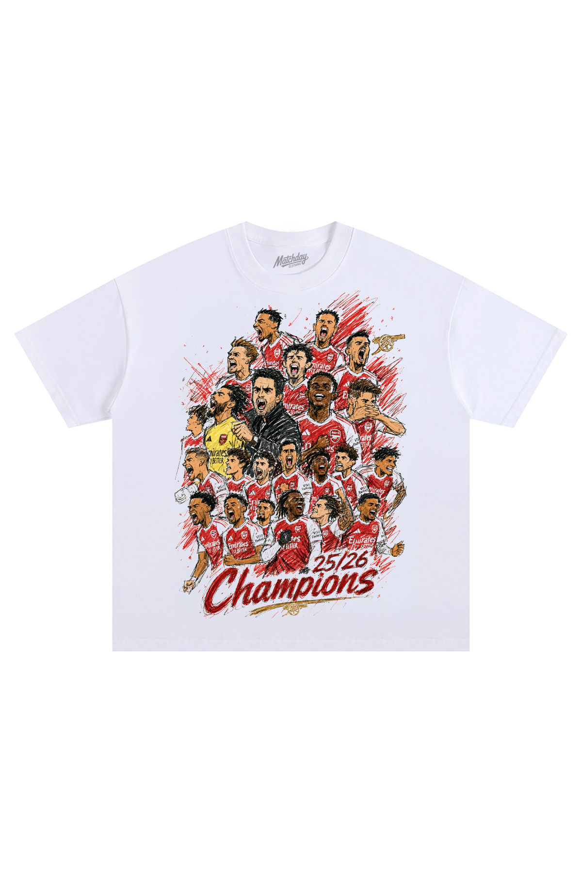 Champions Squad Illustrated T-Shirt