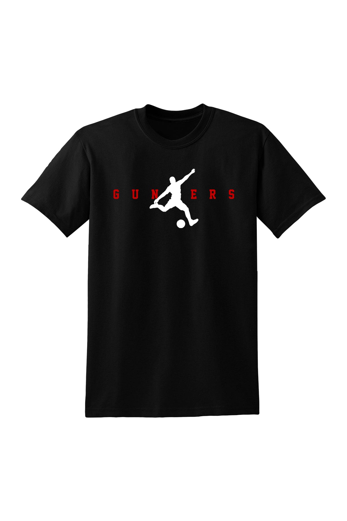 Gunners Kick Man T-Shirt Black