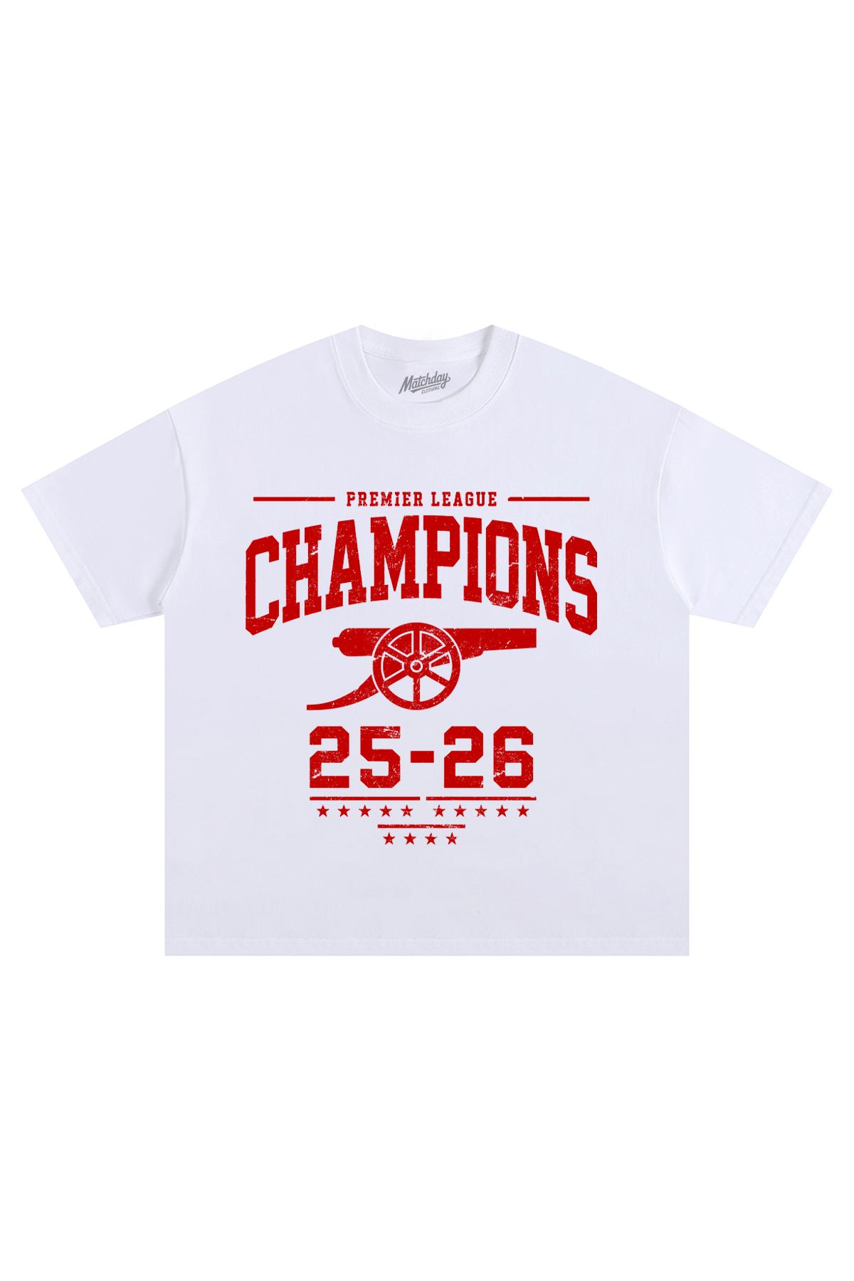 Premier League Champions Varsity T-Shirt - White
