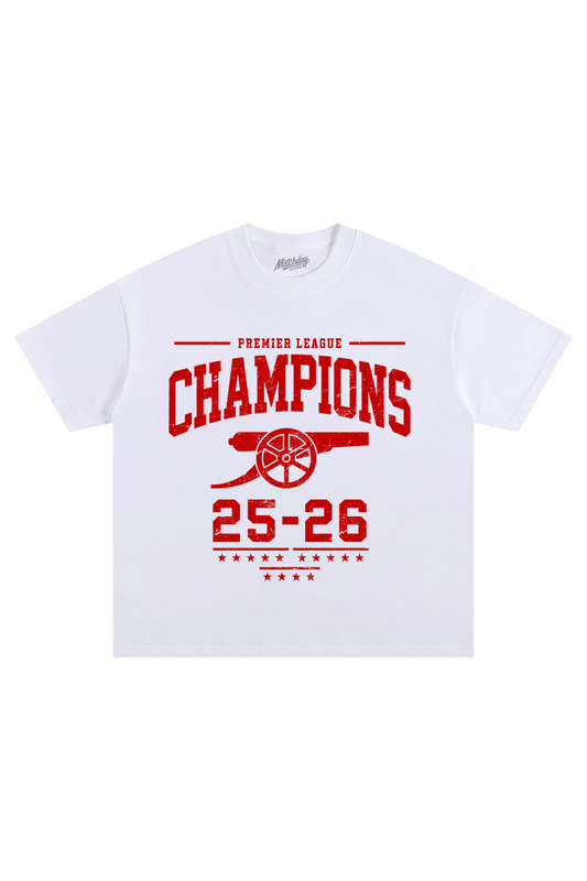Premier League Champions Varsity T-Shirt - White