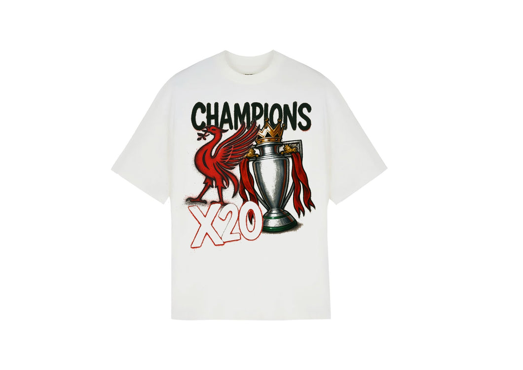 Liverpool Bird X 20 Champions T-Shirt