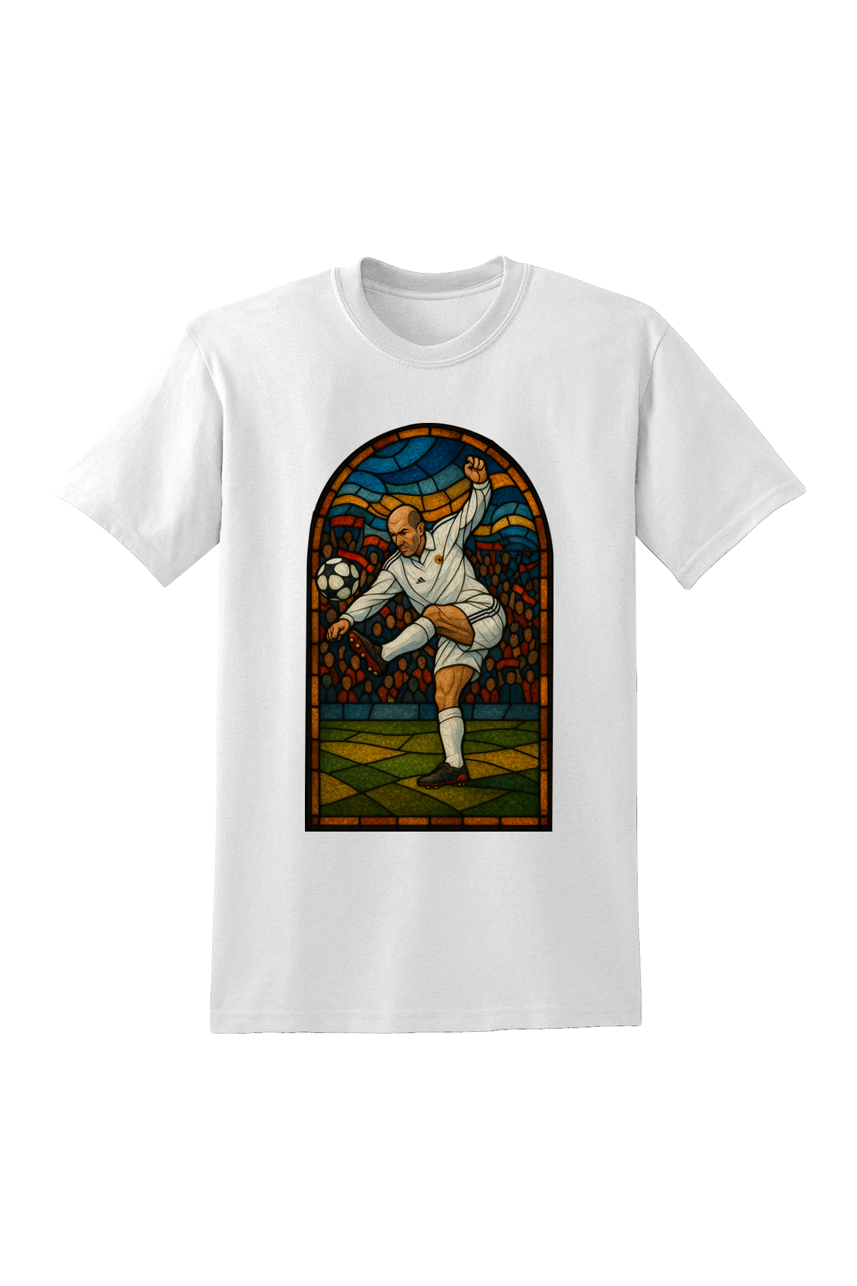 Stained Glass Zidane T-Shirt