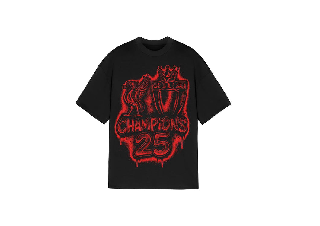 Liverpool Crowned Reds '25 T-Shirt