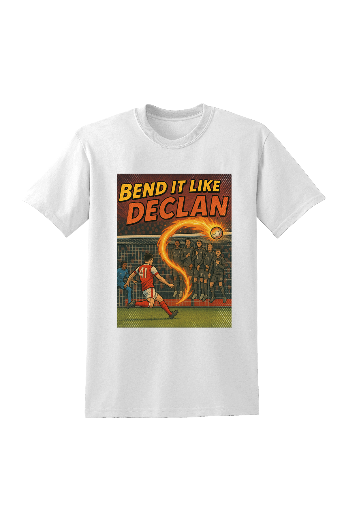 Bend It Like Declan White T-shirt