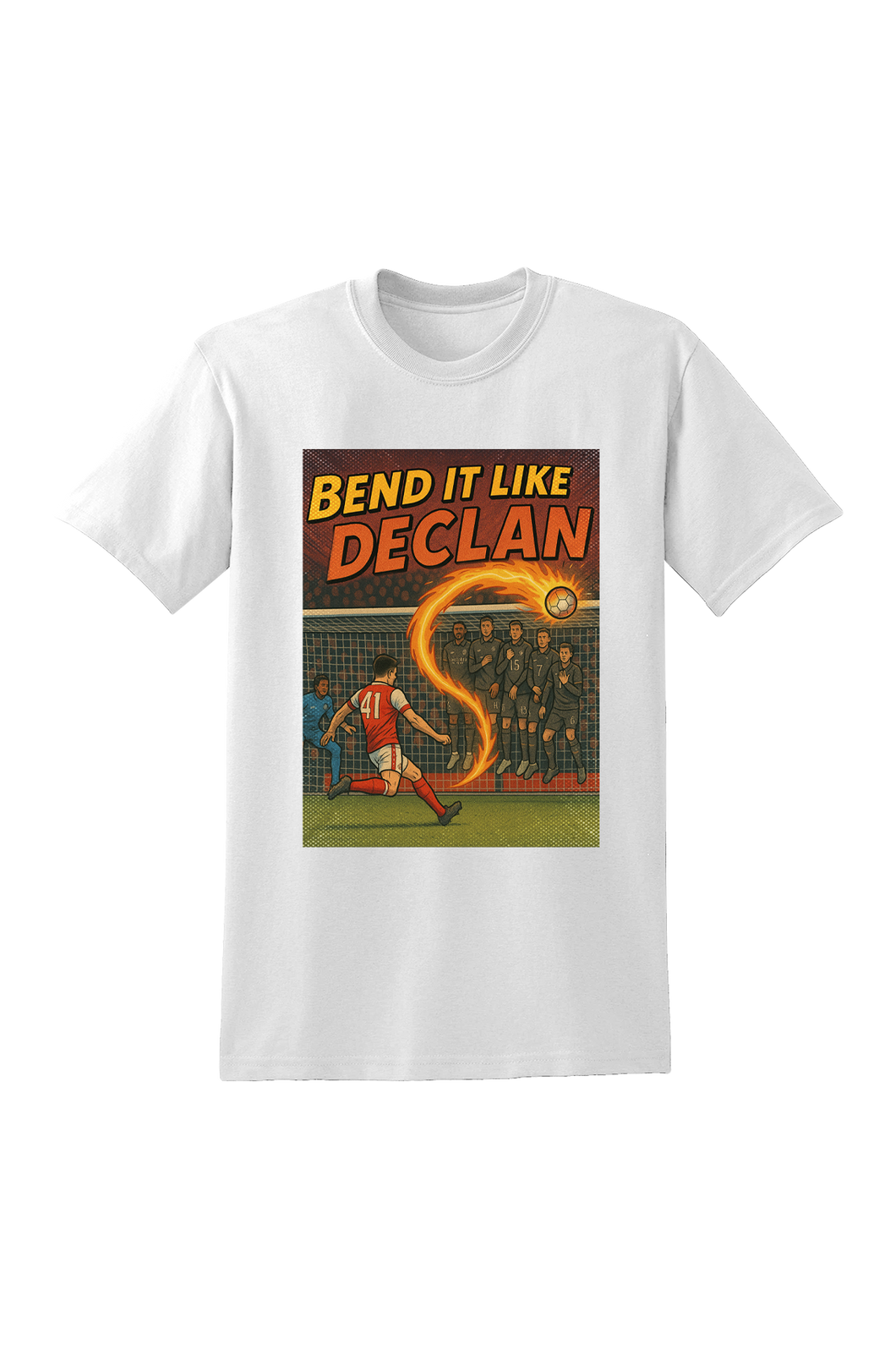 Bend It Like Declan White T-shirt