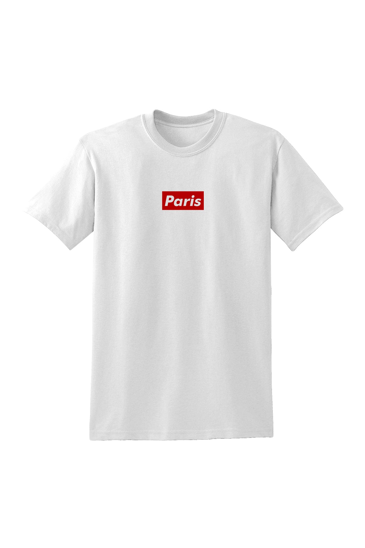 Paris Box T-Shirt White