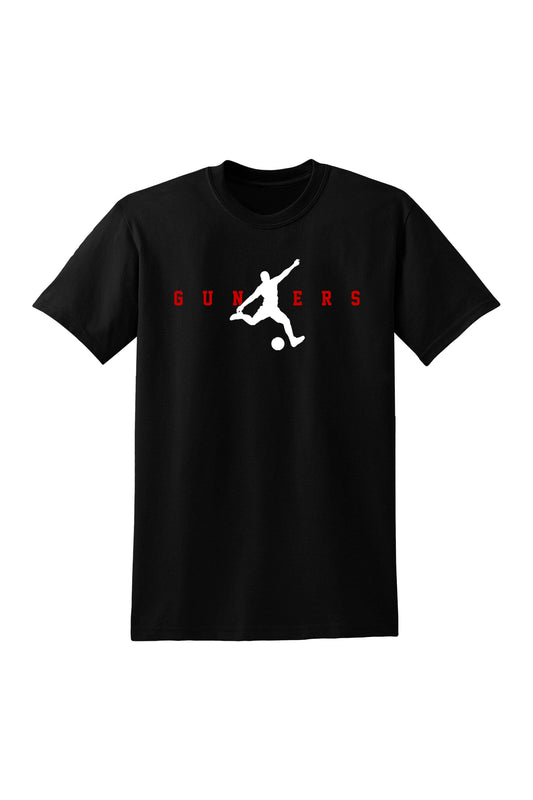 Gunners Kick Man T-Shirt Black