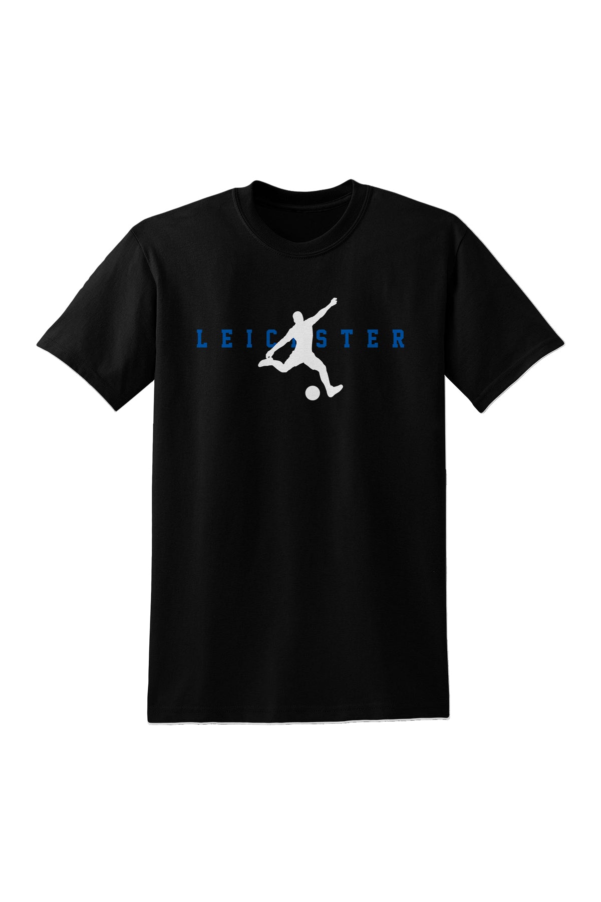 Leicester Kick Man T-Shirt Black