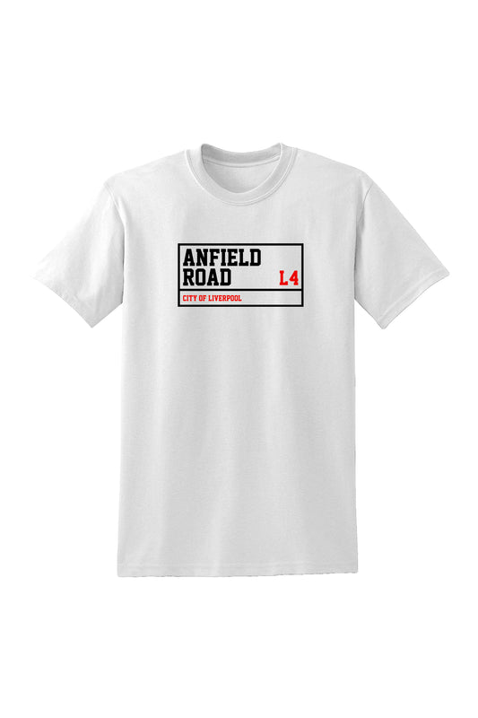 Anfield Road T-Shirt White