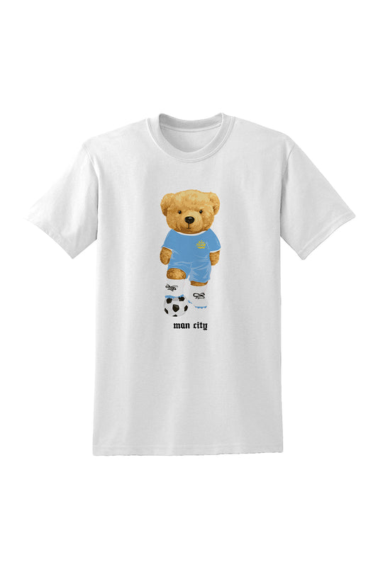 Man City Bear T-Shirt White